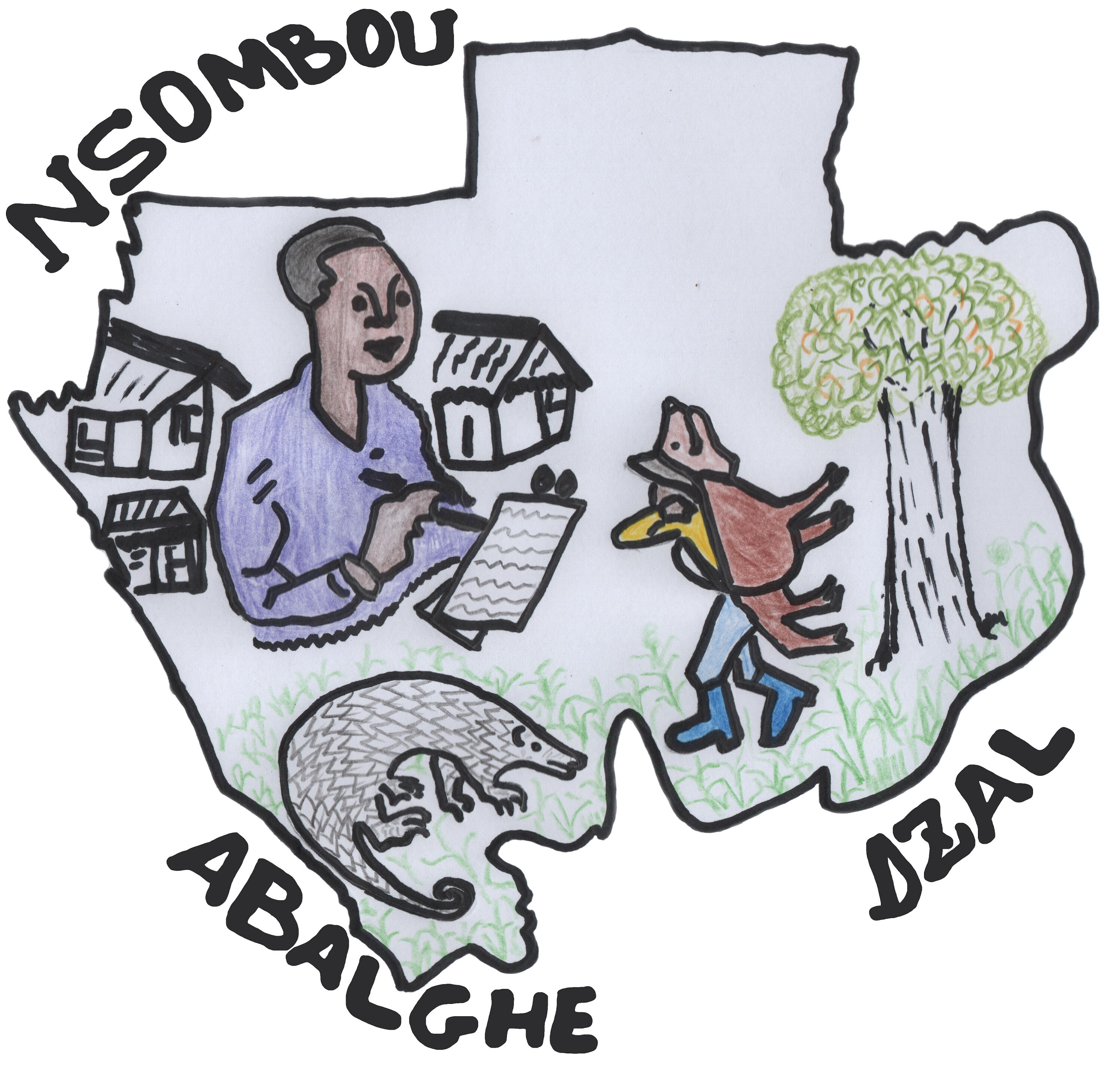 Nsombou Abalghe-Dzal Association logo